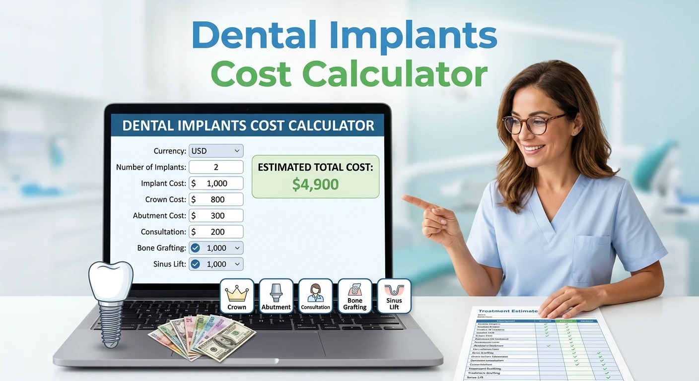 Dental Implants Cost Calculator