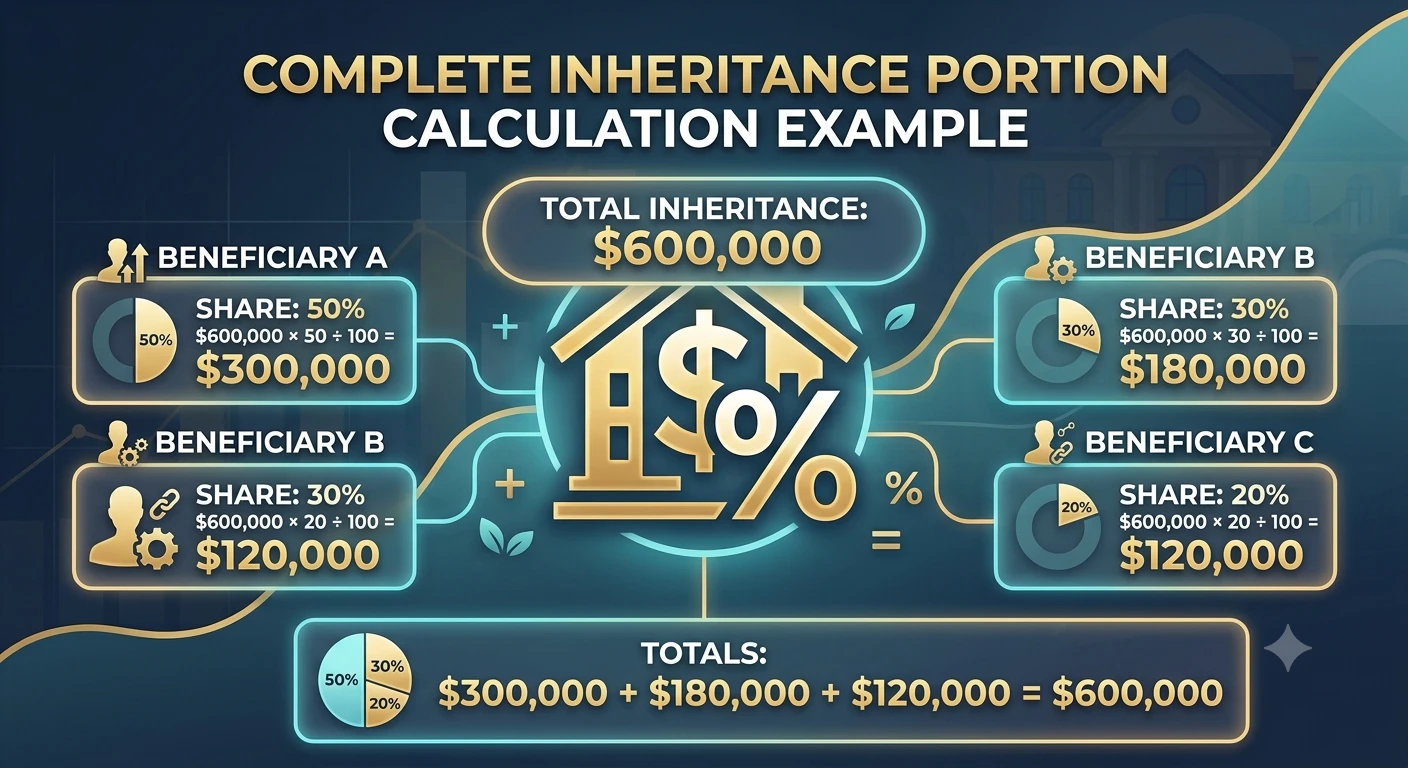 Inheritance Portion Calculator