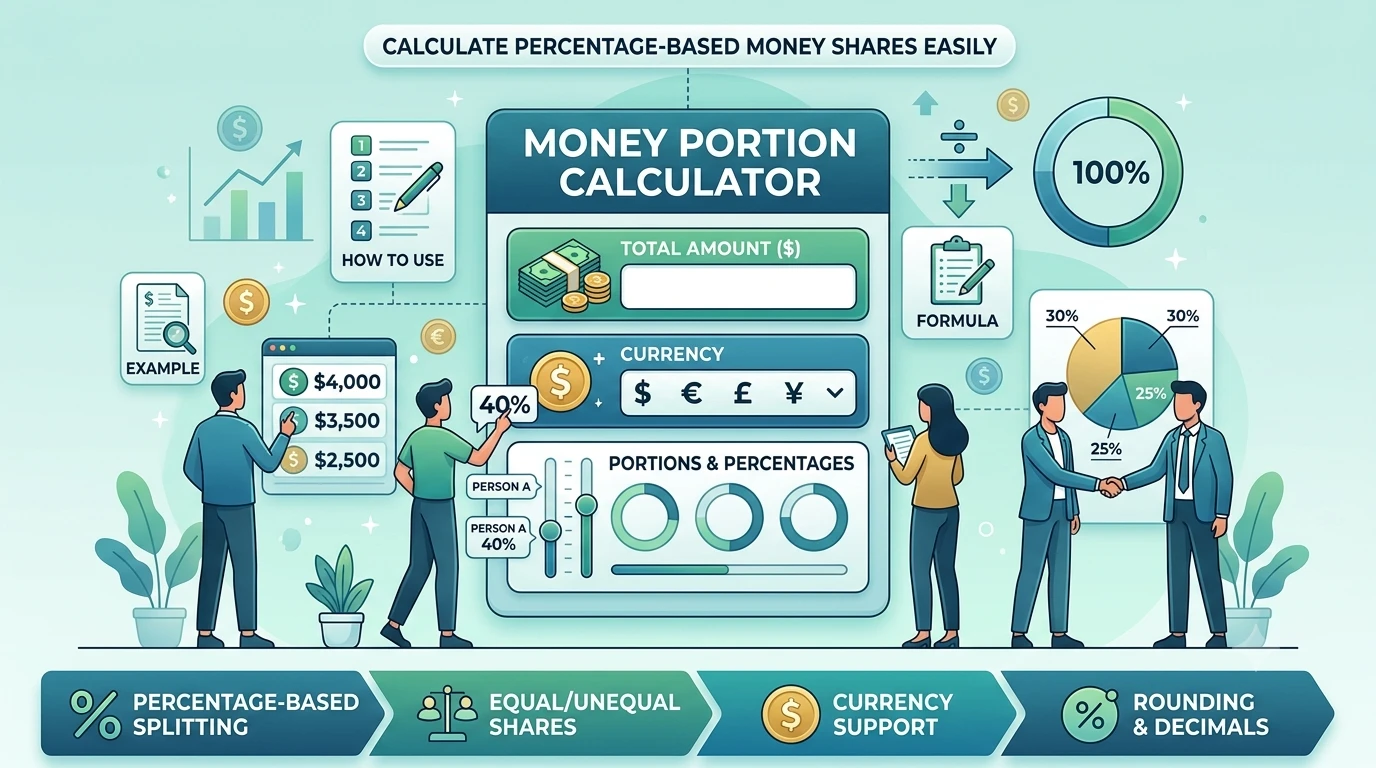 Money Portion Calculator