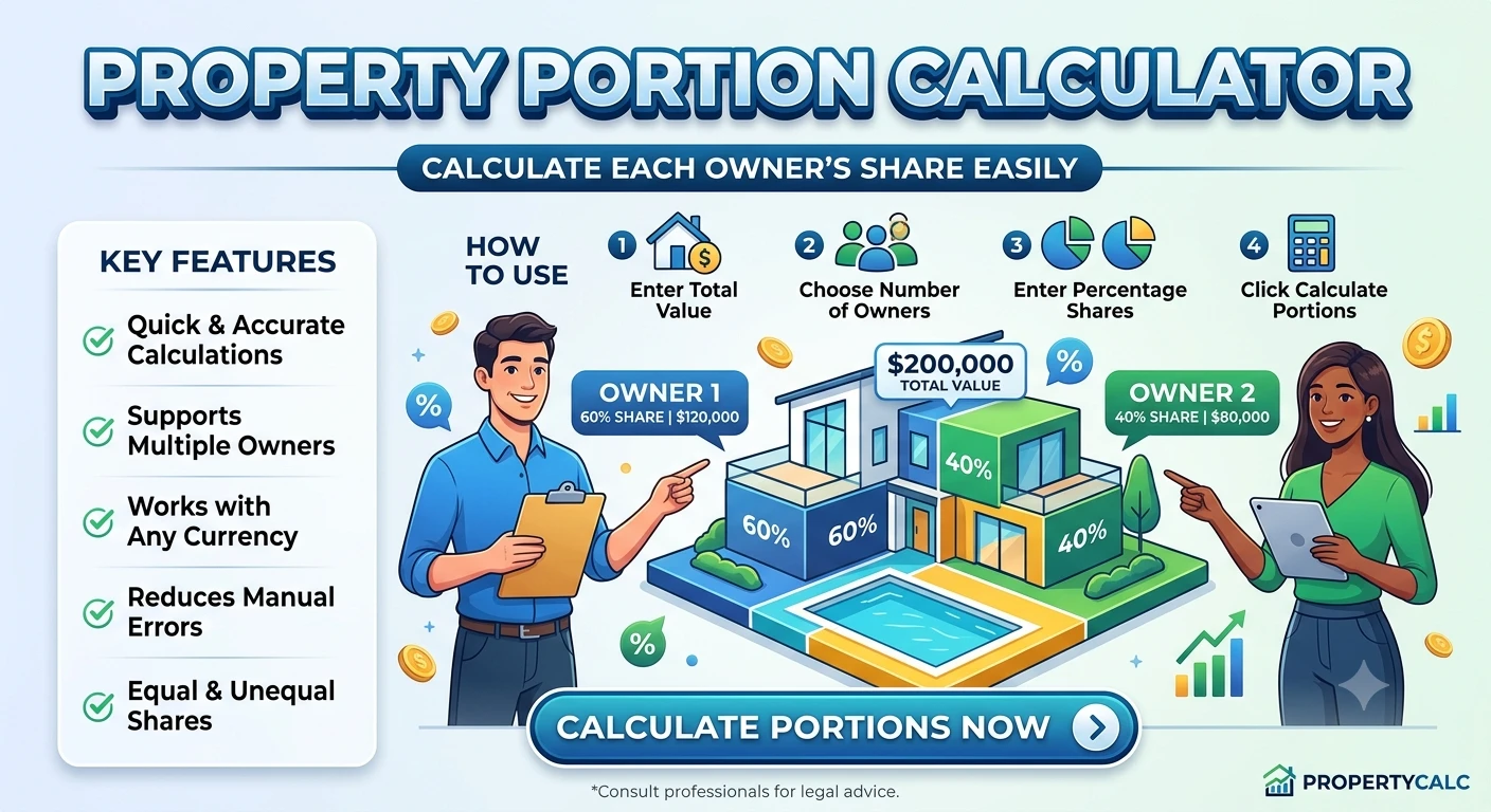 Property Portion Calculator