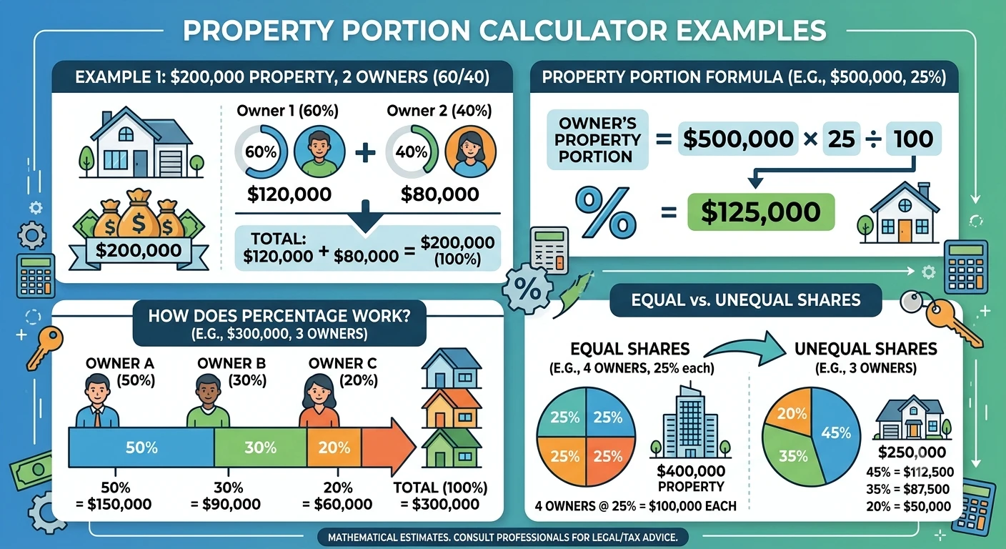 Property Portion Calculator