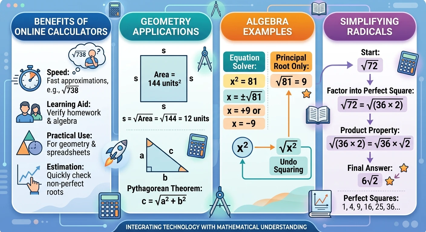 Racine Carrée Calculator: Calculate Square Roots Online