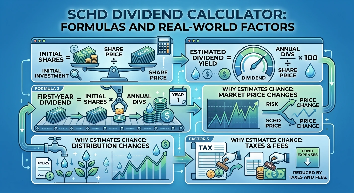 SCHD Dividend Calculator: Estimate Dividend Income and Future Value
