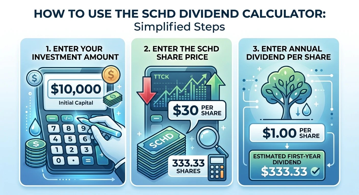 SCHD Dividend Calculator: Estimate Dividend Income and Future Value