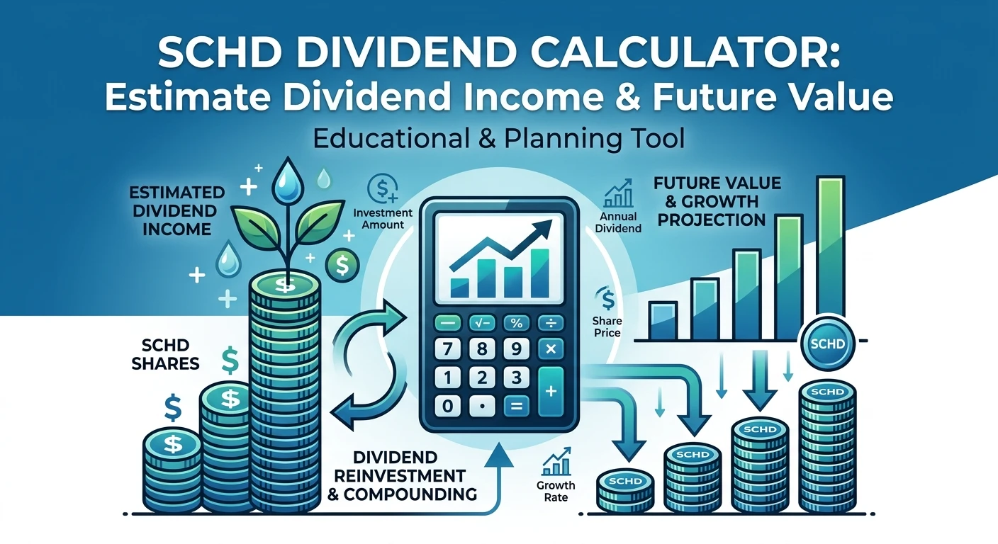 SCHD Dividend Calculator: Estimate Dividend Income and Future Value