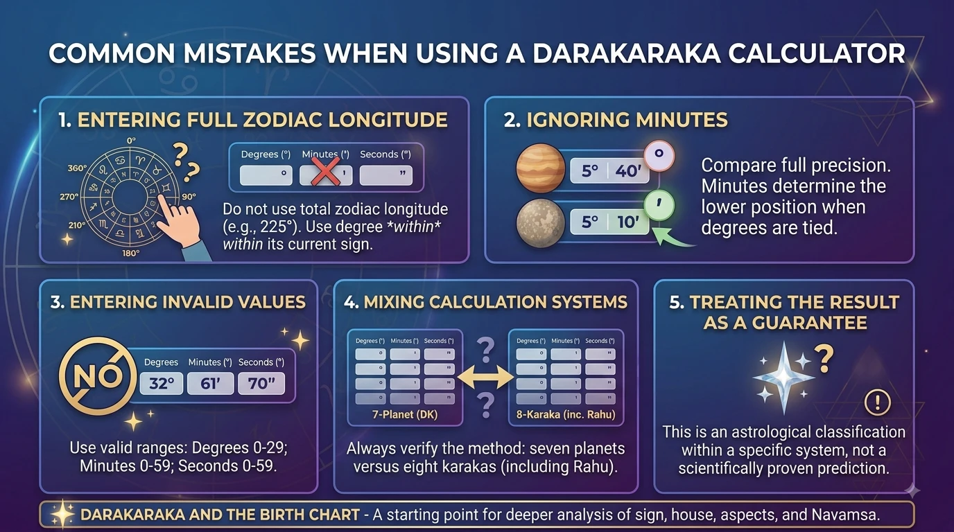 darakaraka calculator